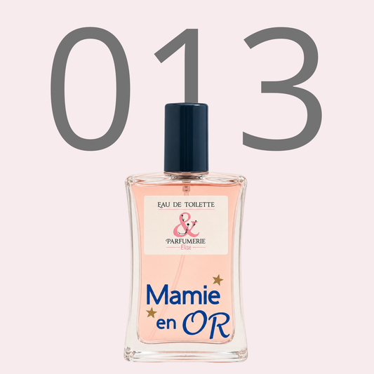 PE N 13 - Générique de Panthère pour femme personnalisé "Mamie en or"