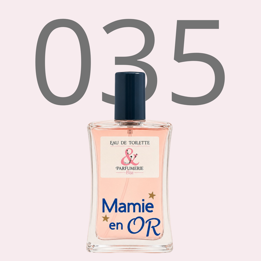 PE N 35 - Générique de Impératrice personnalisé "Mamie en or"
