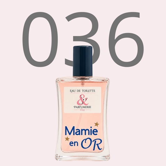 PE N 36 - Générique de Dolce personnalisé Mamie en or*