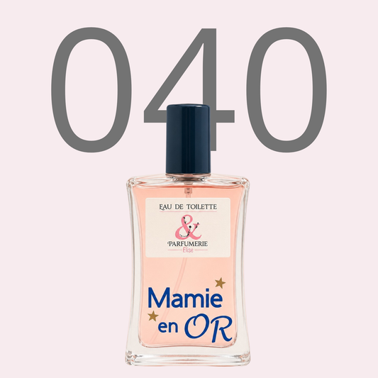PE N 40 - Générique de Ricci pour femme personnalisé Mamie en or*