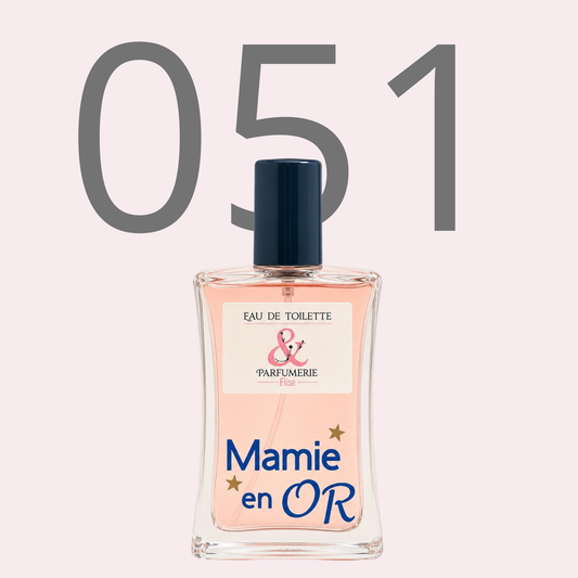 PE N 51 - Générique de Code pour femme personnalisé "Mamie en or"