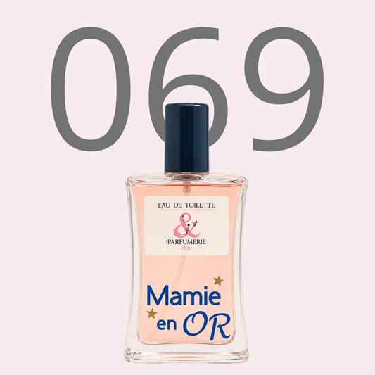 PE N 69 - Générique de Poême personnalisé Mamie en or