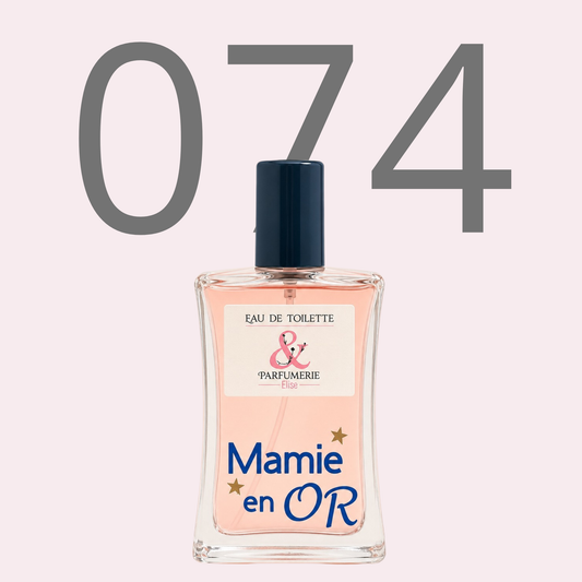 PE N 74 - Générique de For Her personnalisé Mamie en or