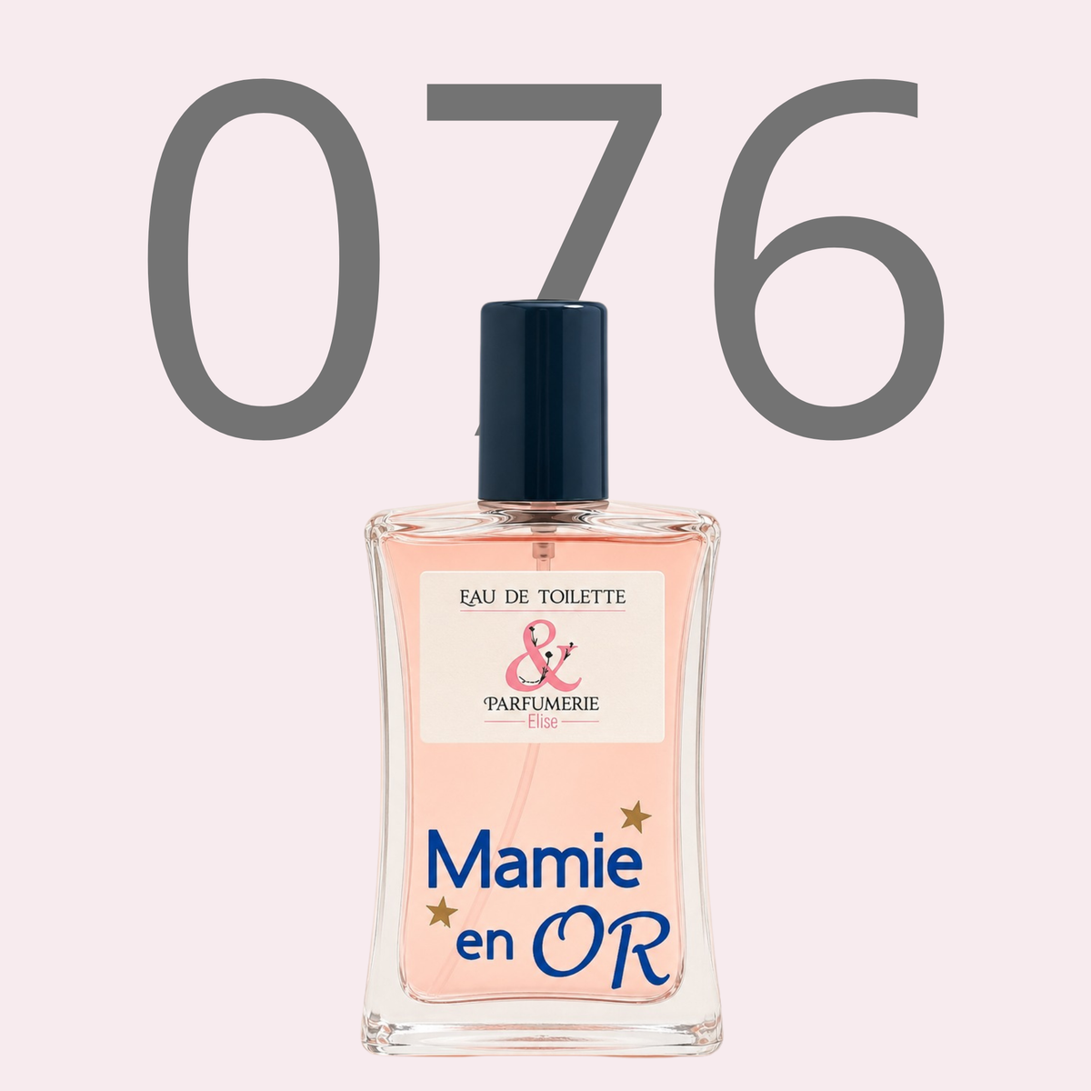 PE N 76 - Générique de N5 pour femme personnalisé Mamie en or