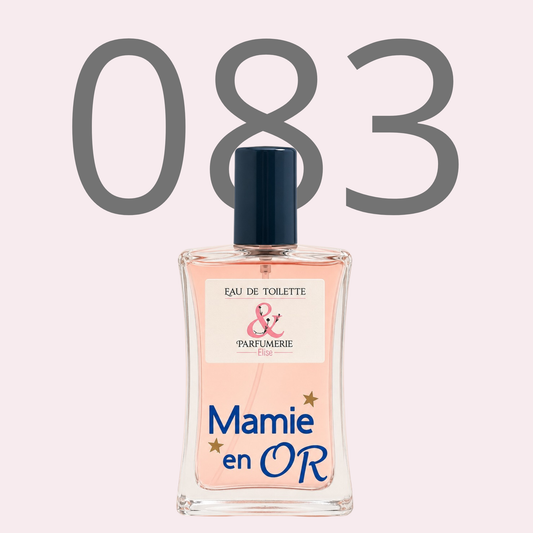 PE N 83 - Générique de Divine pour femme personnalisé Mamie en or