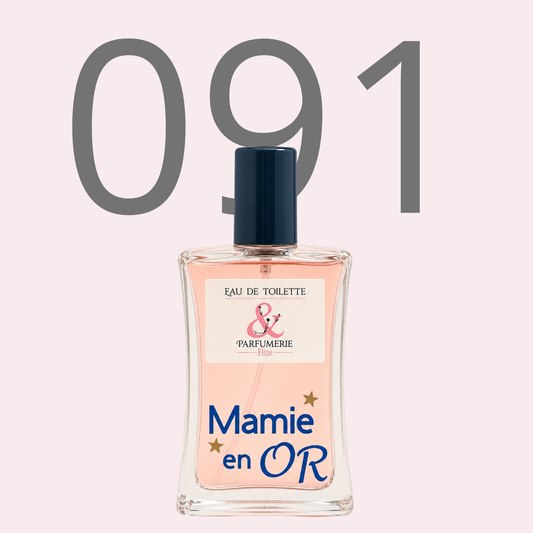 PE N 91 - Générique de Girl Rochas personnalisé Mamie en or