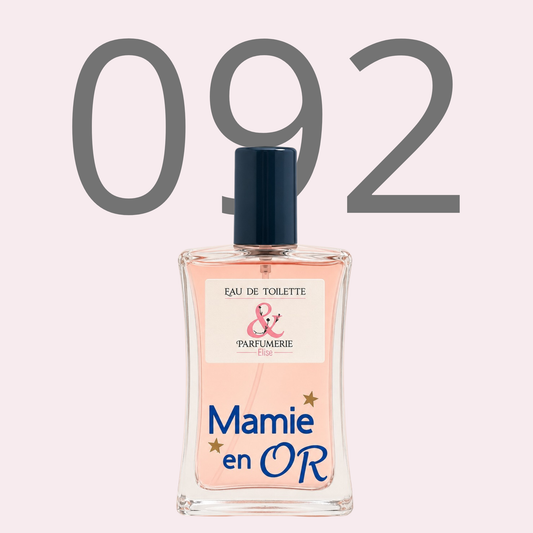 PE N 92 - Générique de Gucci Flora Georgous Orchid personnalisé "Mamie en or"