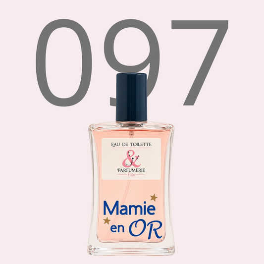 PE N 97 - Générique de Born in roma donna personnalisé Mamie en or