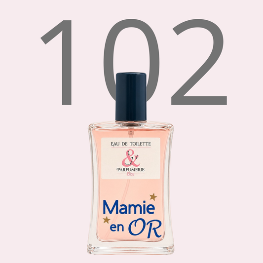 PE N 102 - Générique de Angel personnalisé Mamie en or