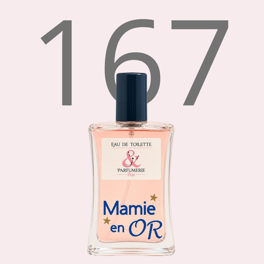 PE N 167 - Générique de Dévotion personnalisé "Mamie en or"