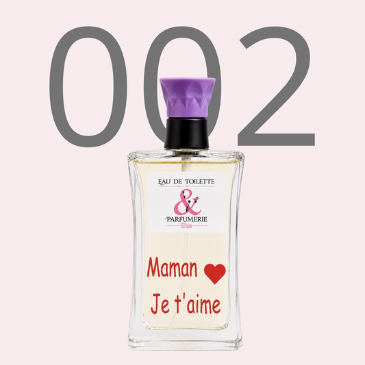 PE N 2 - Générique de Gucci Flora Georgous Jasmine personnalisé "Maman je t'aime"