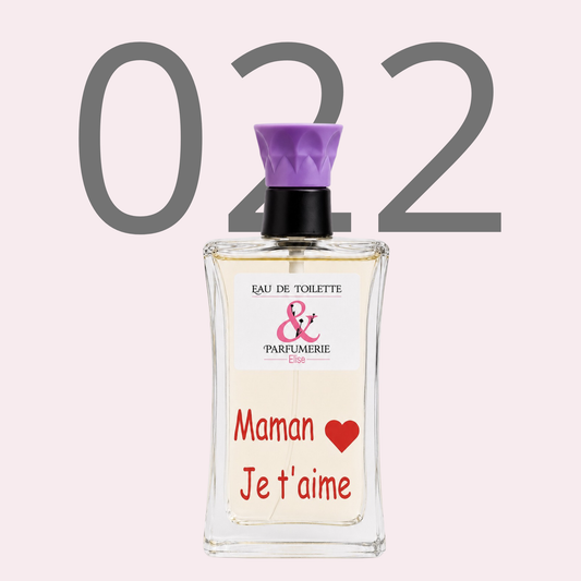 PE N 22 - Générique de Allure personnalisé "Maman je t'aime"