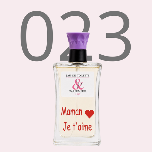 PE N 23 - Générique de Elixir pour femme personnalisé "Maman je t'aime"