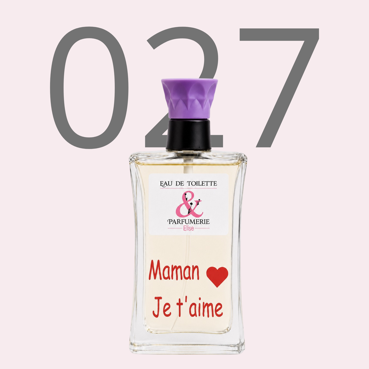 PE N 27 - Générique de Joy personnalisé "Maman je t'aime"