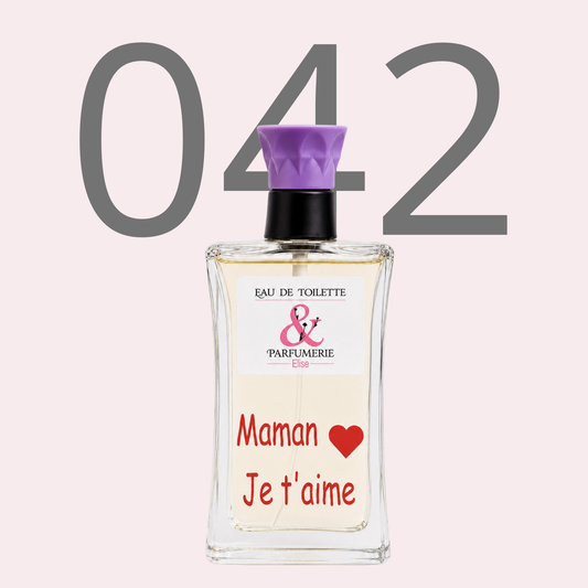 PE N 42 - Générique de Burberry for women pour femme personnalisé "Maman je t'aime"