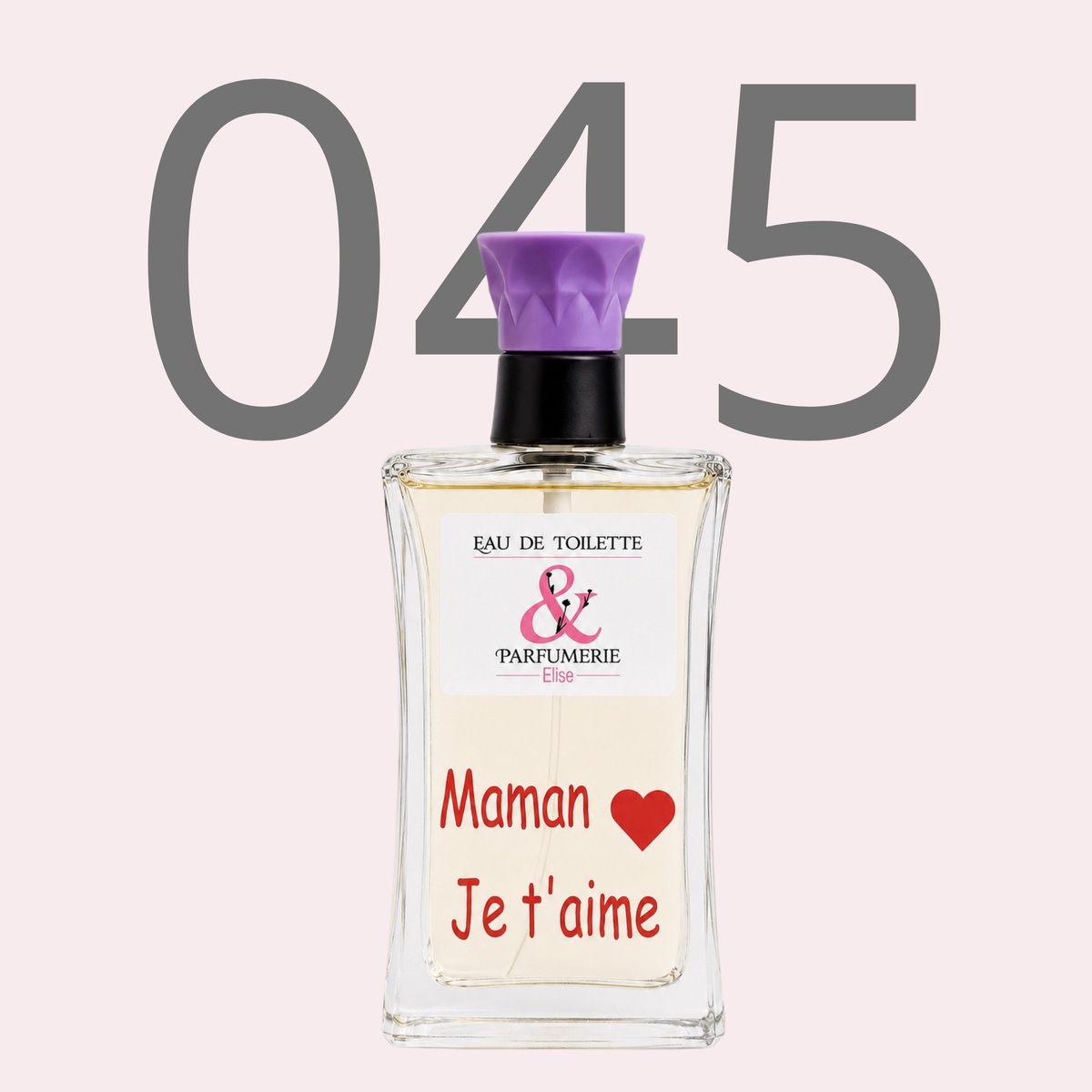 PE N 45 - Générique de Cherry personnalisé "Maman je t'aime"