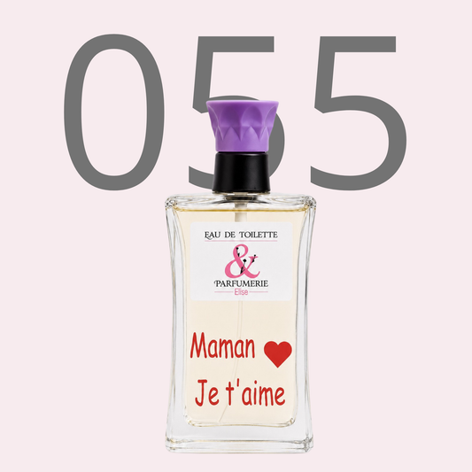 PE N 55 - Générique de J'adore pour femme personnalisé "Maman je t'aime"