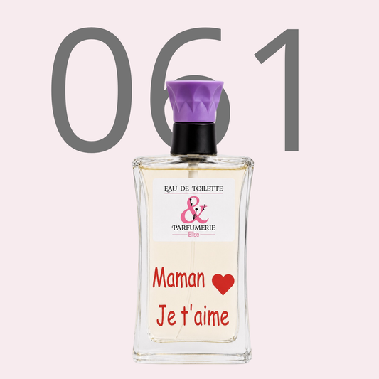 PE N 61 - Générique de A drop d'Issey Miyake personnalisé "Maman je t'aime"