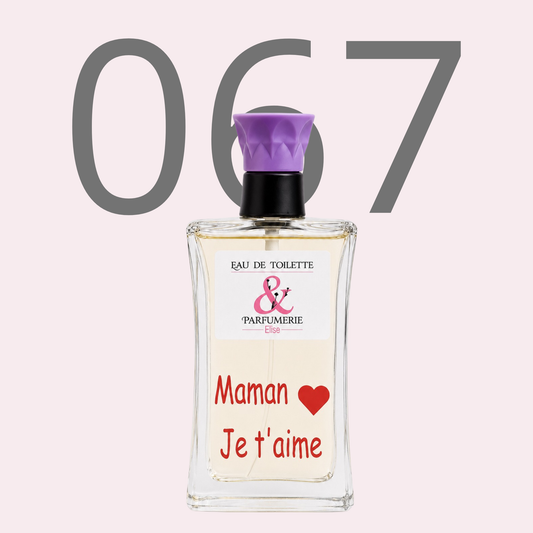 PE N 67 - Générique de O personnalisé "Maman je t'aime"