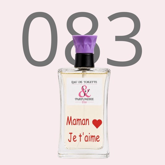 PE N 83 - Générique de Divine pour femme personnalisé "Maman je t'aime"