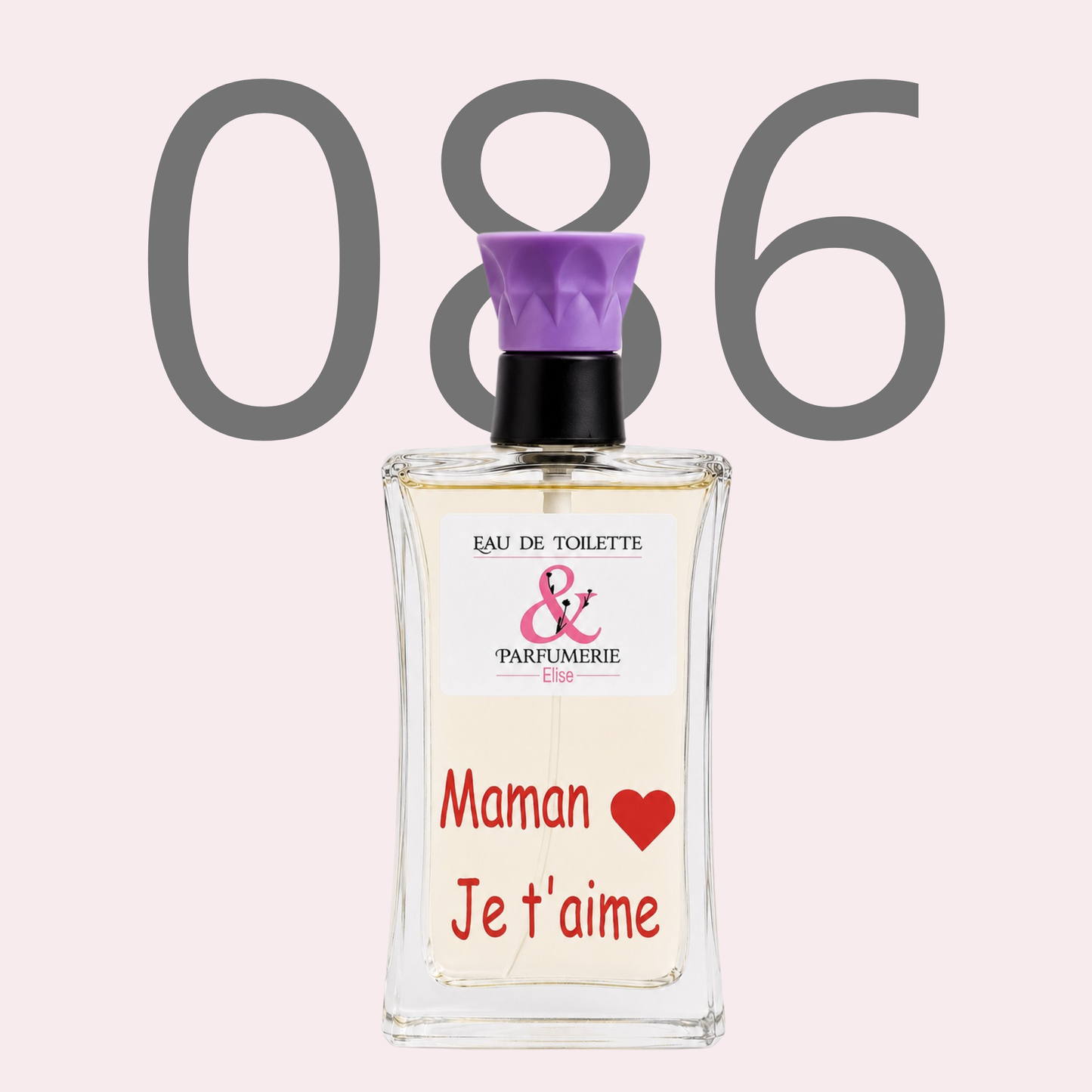 PE N 86 - Générique de Pure XS personnalisé "Maman je t'aime"