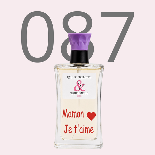 PE N 87 - Générique de Black XS pour femme personnalisé Maman je t'aime