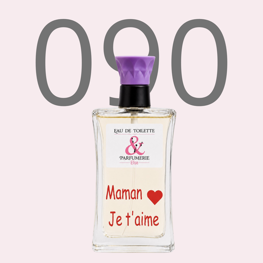 PE N 90 - Générique de Bright crystal pour femme personnalisé "Maman je t'aime"