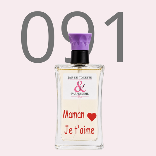 PE N 91 - Générique de Girl Rochas personnalisé "Maman je t'aime"