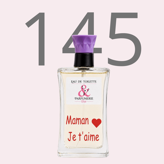 PE N 145 - Générique de Lady million pour femme personnalisé "Maman je t'aime"