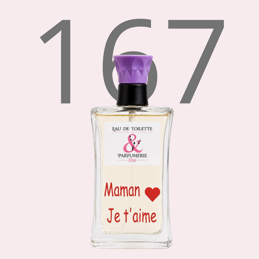 PE N 167 - Générique de Dévotion personnalisé "Maman je t'aime"