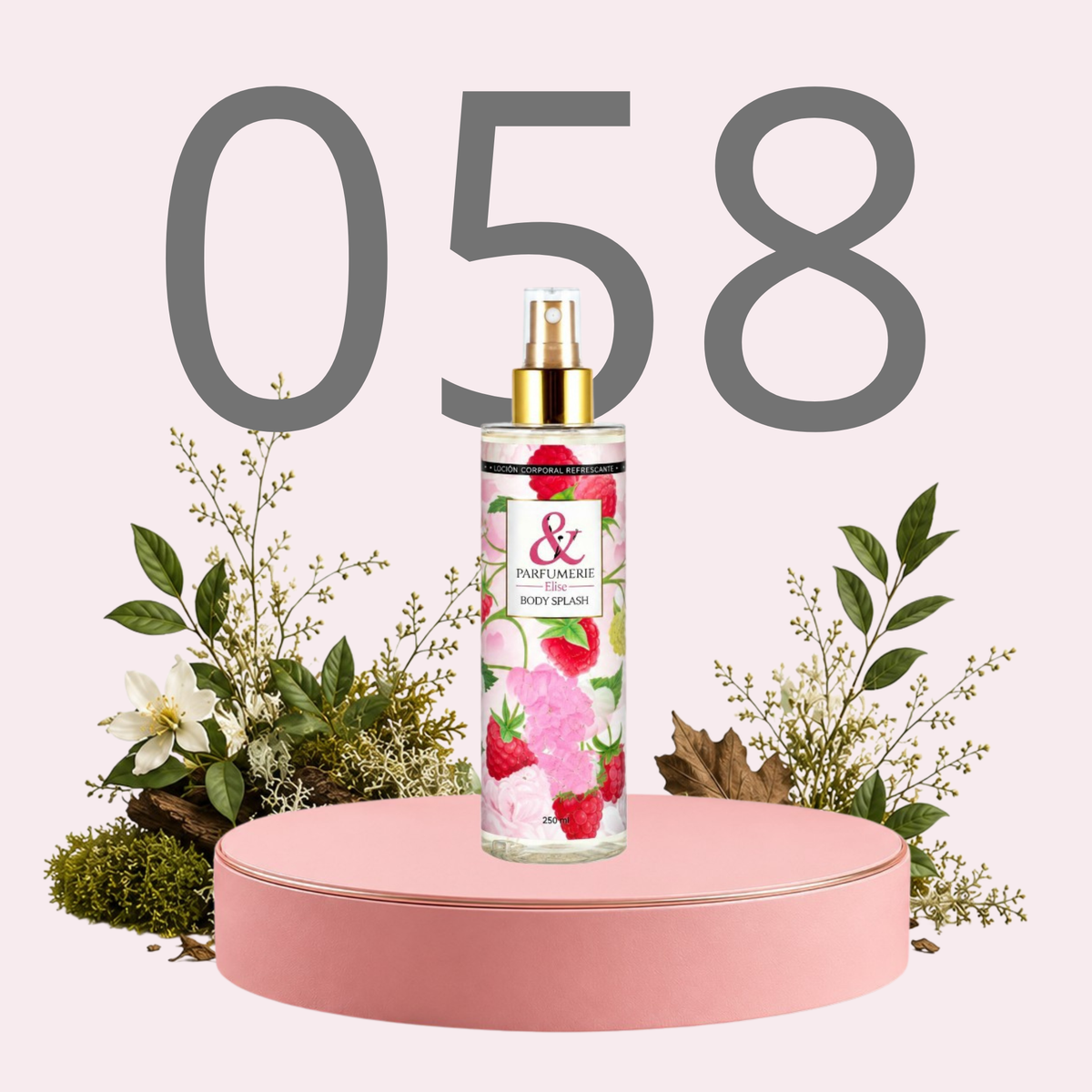 PE N 58 - Brume parfumée corps et cheveux générique de Scandal