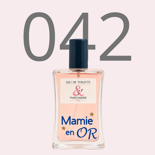 PE N 42 - Générique de Burberry for women pour femme personnalisé "Mamie en or"
