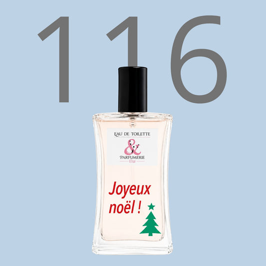 PE N 116 - Générique de Dior intense pour homme personnalisé Joyeux Noel*