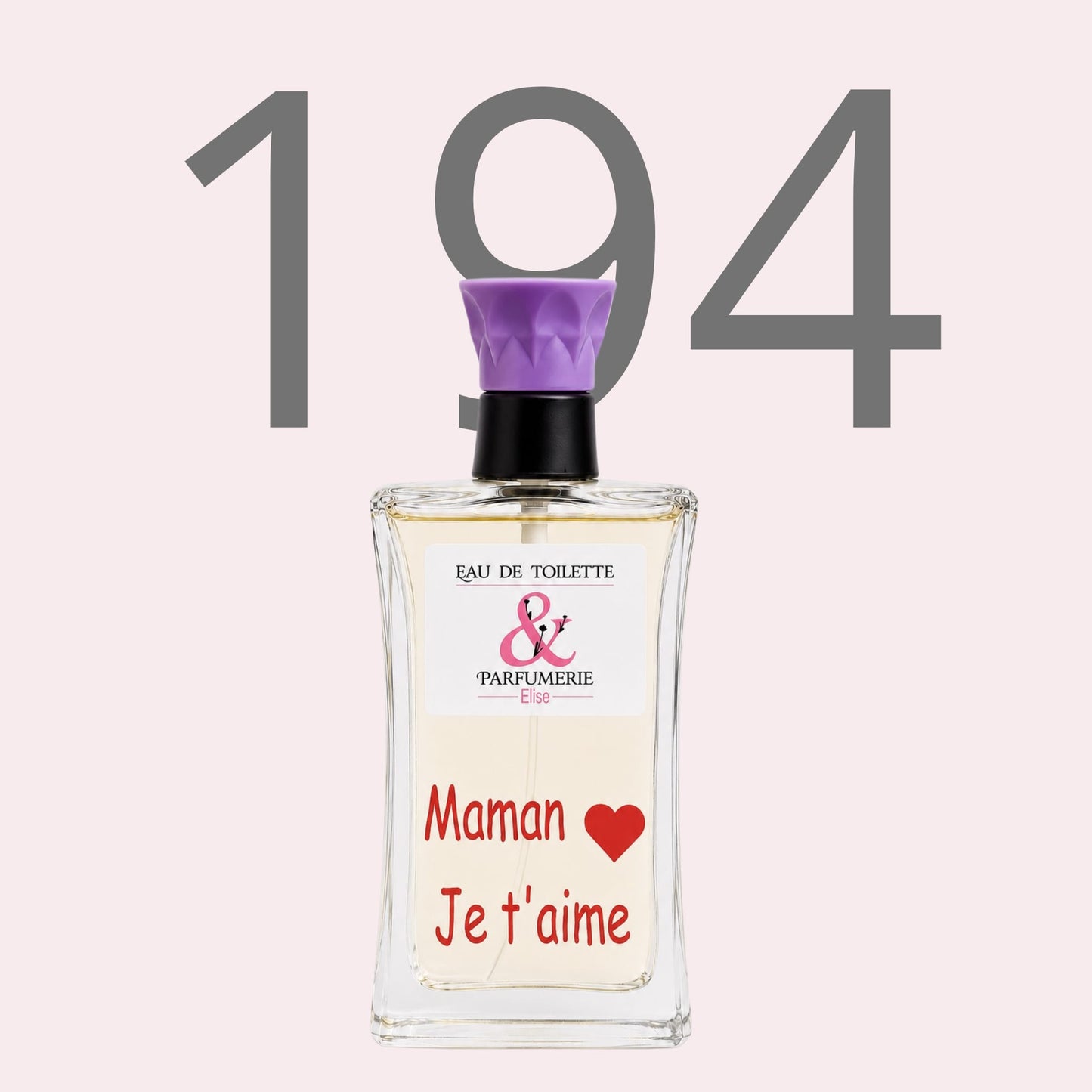 PE N 194 - Générique de Good girl blush personnalisé Maman je t'aime
