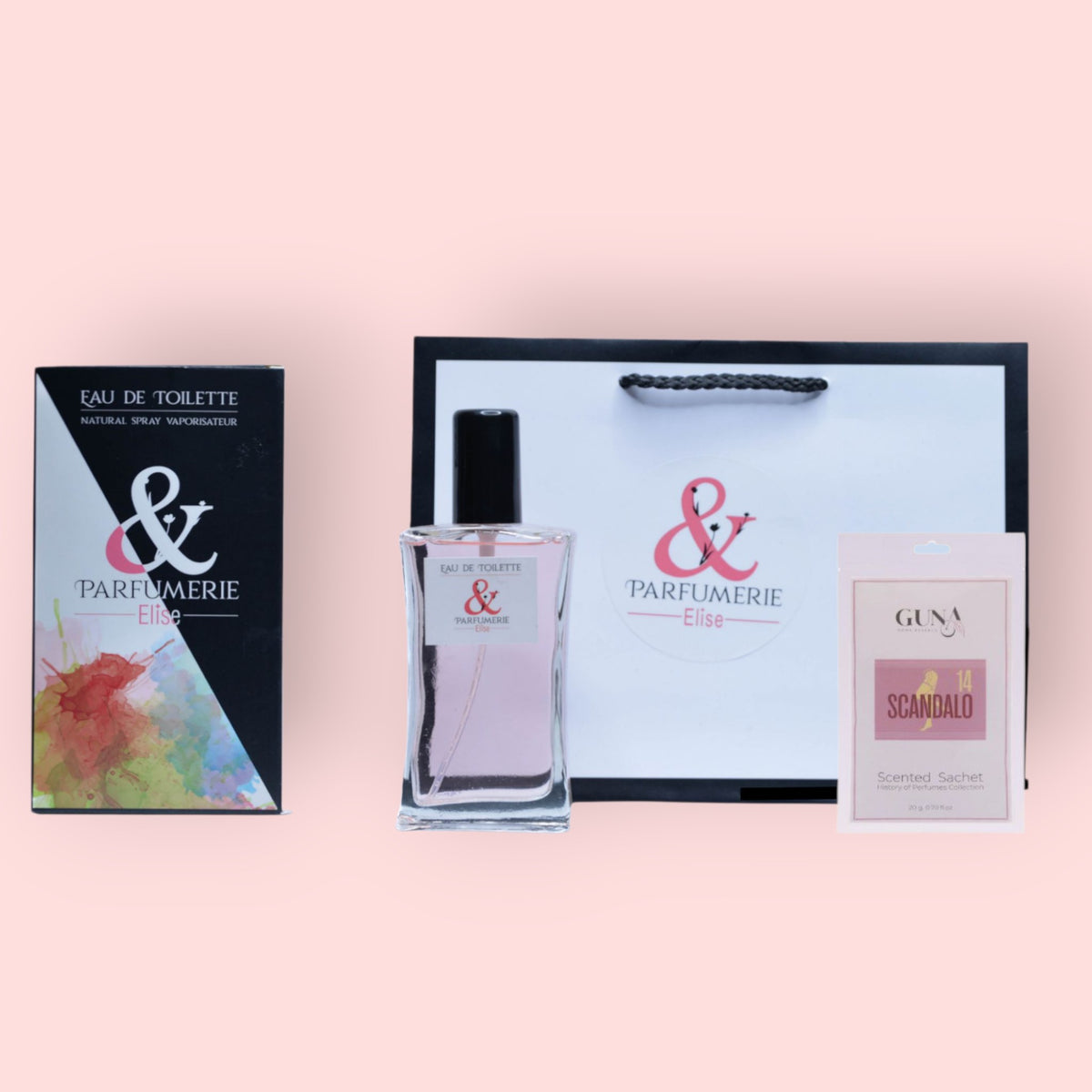 PE Coffret 76 - Un parfum générique de Scandal 90 ml + son sachet parfumé