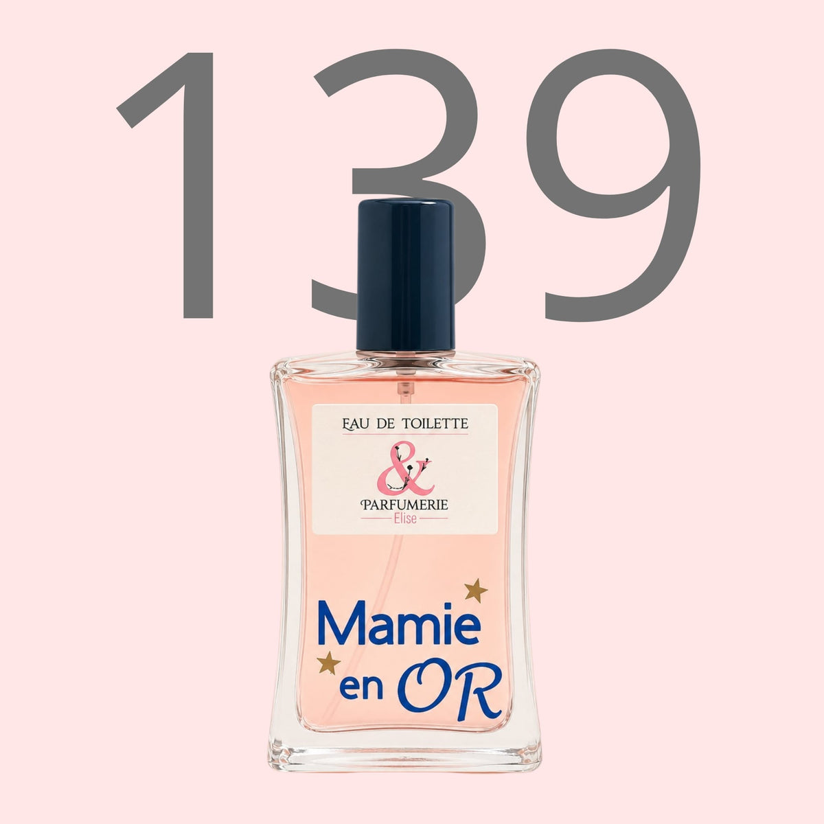 PE N 139 - Générique de La bomba intense pour femme personnalisé Mamie en or