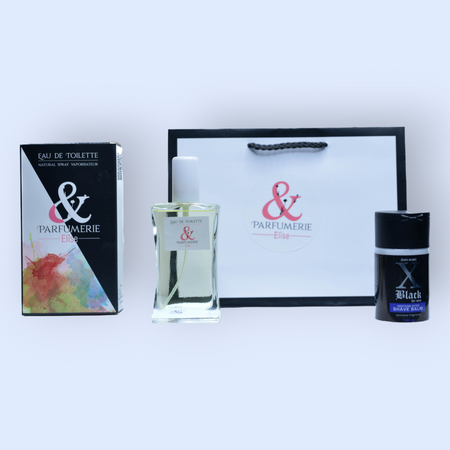 Coffret 37 - Un parfum générique de Black XS + son aftershave générique