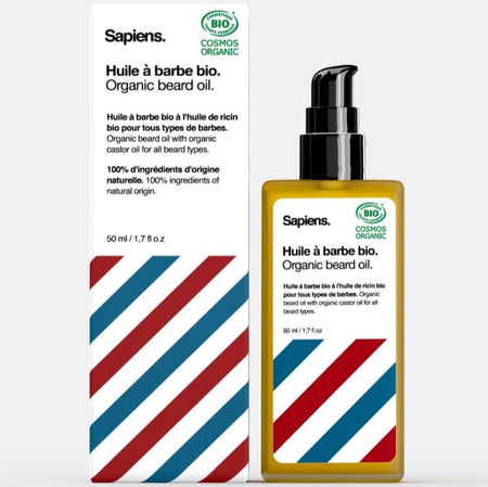 Coffret 13 - Un parfum au choix + Une huile à barbe bio Sapiens